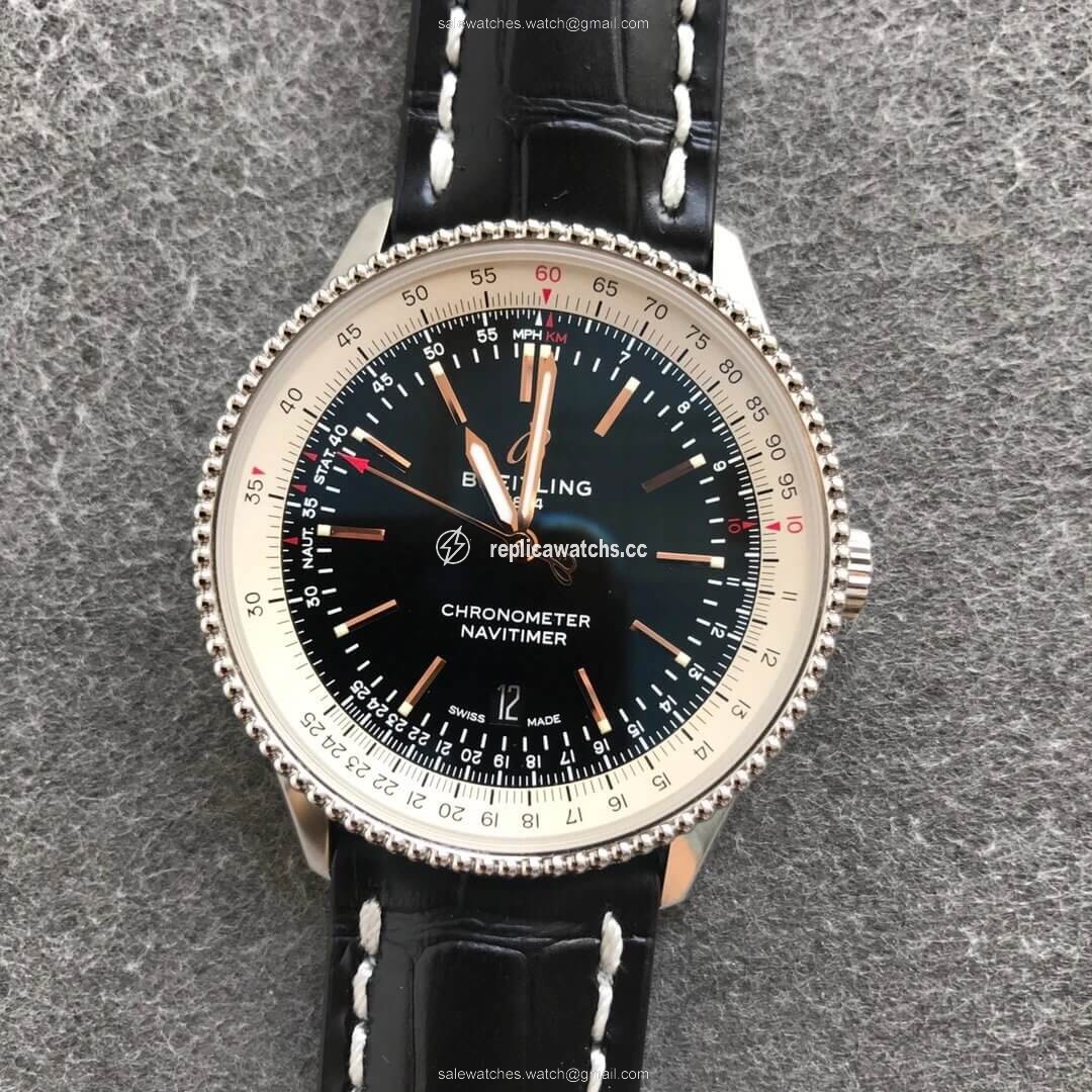 Replica Breitling Navitimer 1 A17326211B1P1 V7 Factory Black Dial Replica Breitling Navitimer 1 A17326211B1P1 V7 Factory Black Dial