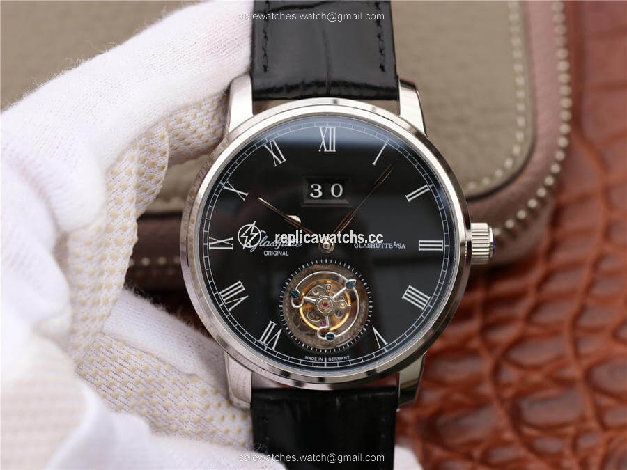 Replica Glashutte Original Senator Excellence Tourbillon 1-94-03-04-04-04 R8 Factory V3 Black Dial Replica Glashutte Original Senator Excellence Tourbillon 1-94-03-04-04-04 R8 Factory V3 Black Dial