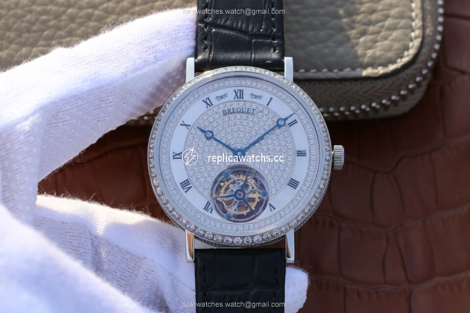 Replica Breguet Classique Ultra-Thin Tourbillon Stainless Steel Diamond Dial Replica Breguet Classique Ultra-Thin Tourbillon Stainless Steel Diamond Dial