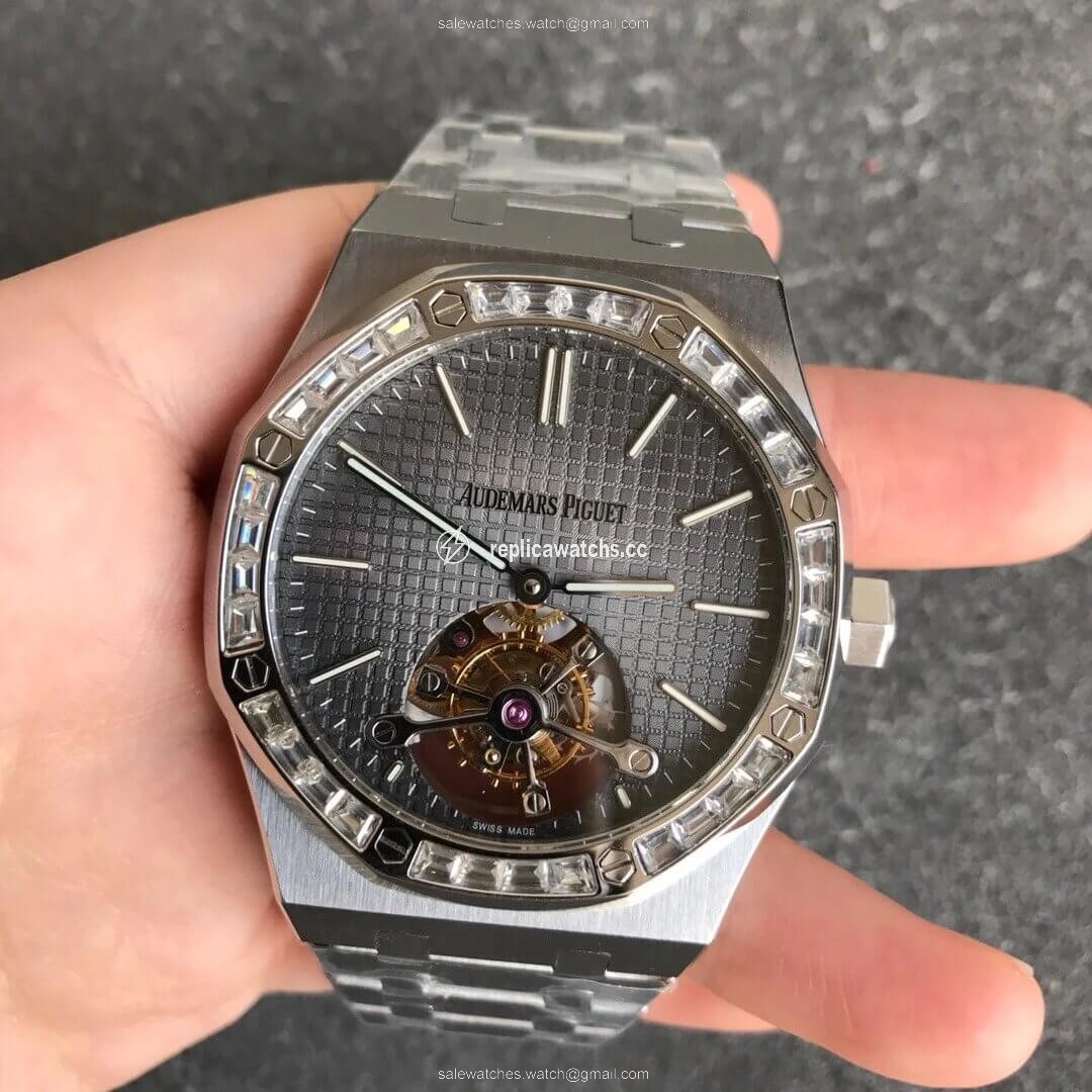 Replica Audemars Piguet Royal Oak Tourbillon Extra Thin 26516PT.ZZ.1220PT.01 R8 Factory Grey Dial Replica Audemars Piguet Royal Oak Tourbillon Extra Thin 26516PT.ZZ.1220PT.01 R8 Factory Grey Dial