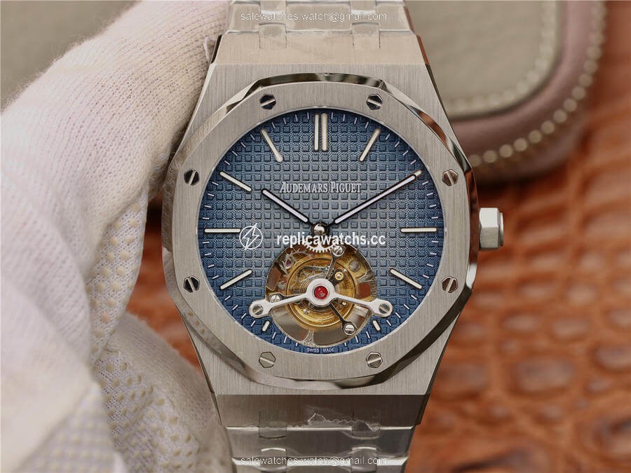 Replica Audemars Piguet Royal Oak Tourbillon Extra Thin 26510IP.OO.1220IP.01 R8 Factory Blue Gradient Dial Replica Audemars Piguet Royal Oak Tourbillon Extra Thin 26510IP.OO.1220IP.01 R8 Factory Blue Gradient Dial