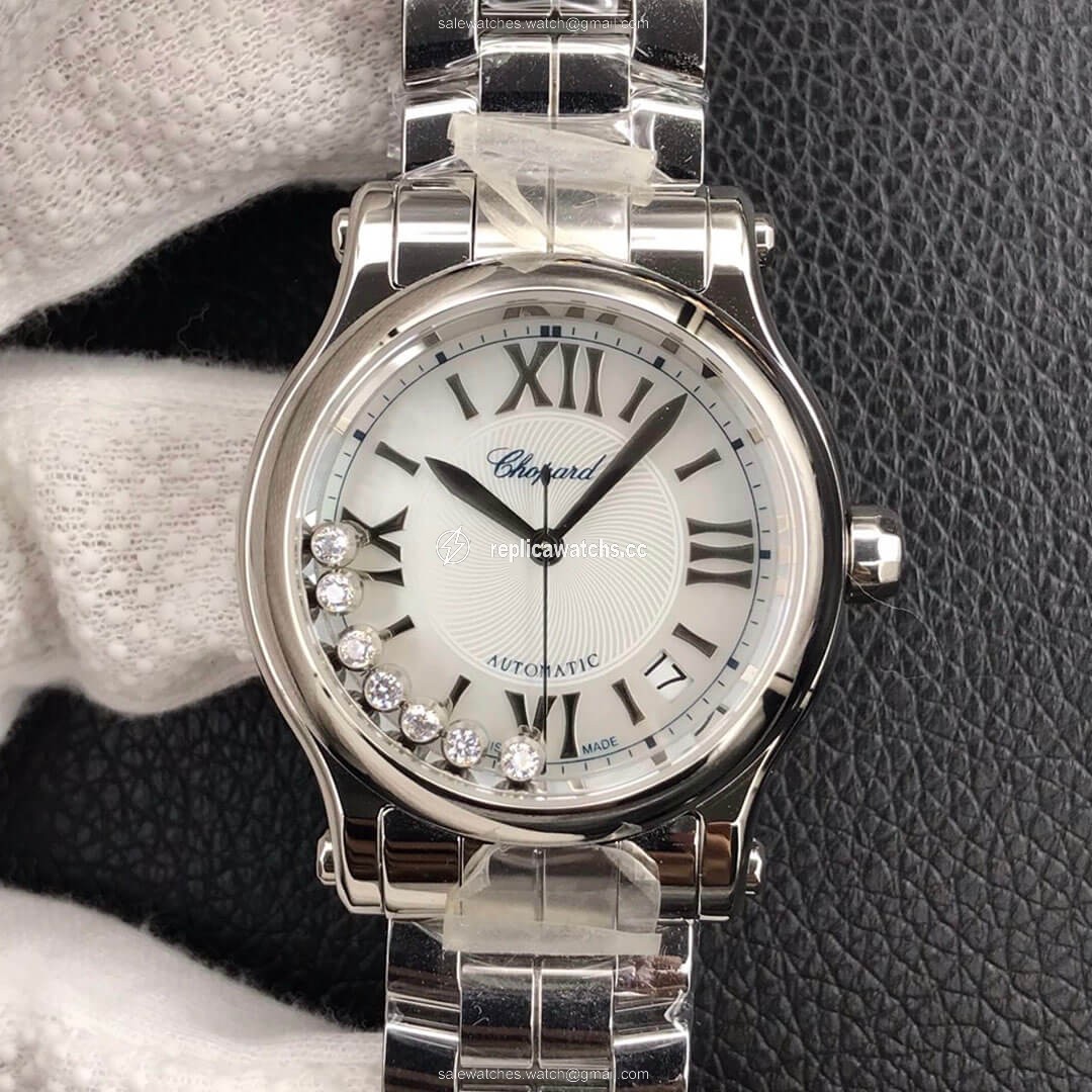 Replica Chopard Happy Diamonds 278559-3002 YF Factory Silver Dial Replica Chopard Happy Diamonds 278559-3002 YF Factory Silver Dial