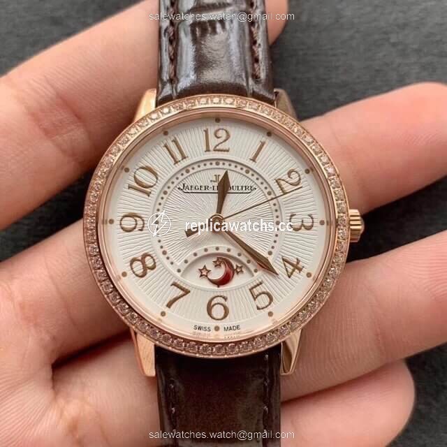 Replica Jaeger LeCoultre Rendez Vous 3442440 ZF Factory Rose Gold Silver Dial Replica Jaeger LeCoultre Rendez Vous 3442440 ZF Factory Rose Gold Silver Dial