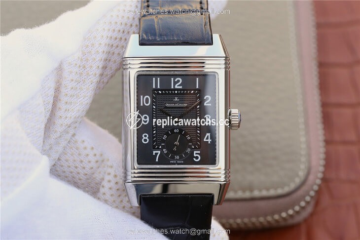 Replica Jaeger-LeCoultre Reverso Q3738470 Stainless Steel Black Dial Replica Jaeger-LeCoultre Reverso Q3738470 Stainless Steel Black Dial