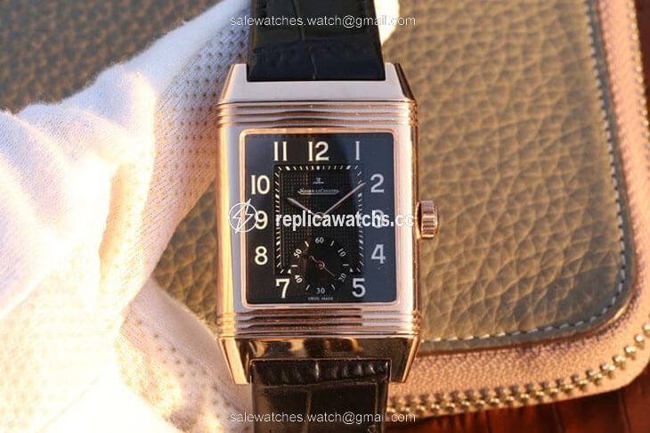 Replica Jaeger-LeCoultre Reverso Q3732470 Rose Gold Black Dial Replica Jaeger-LeCoultre Reverso Q3732470 Rose Gold Black Dial