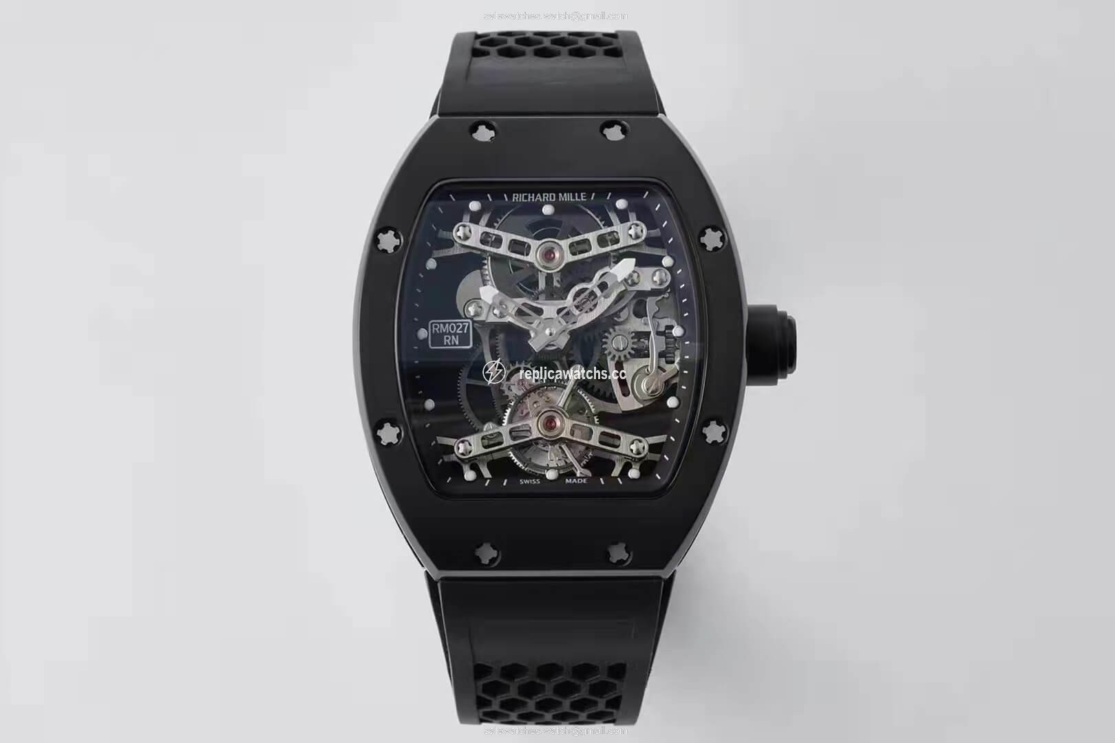 Replica Richard Mille RM027 Tourbillon EUR Factory Titanium Case Replica Richard Mille RM027 Tourbillon EUR Factory Titanium Case