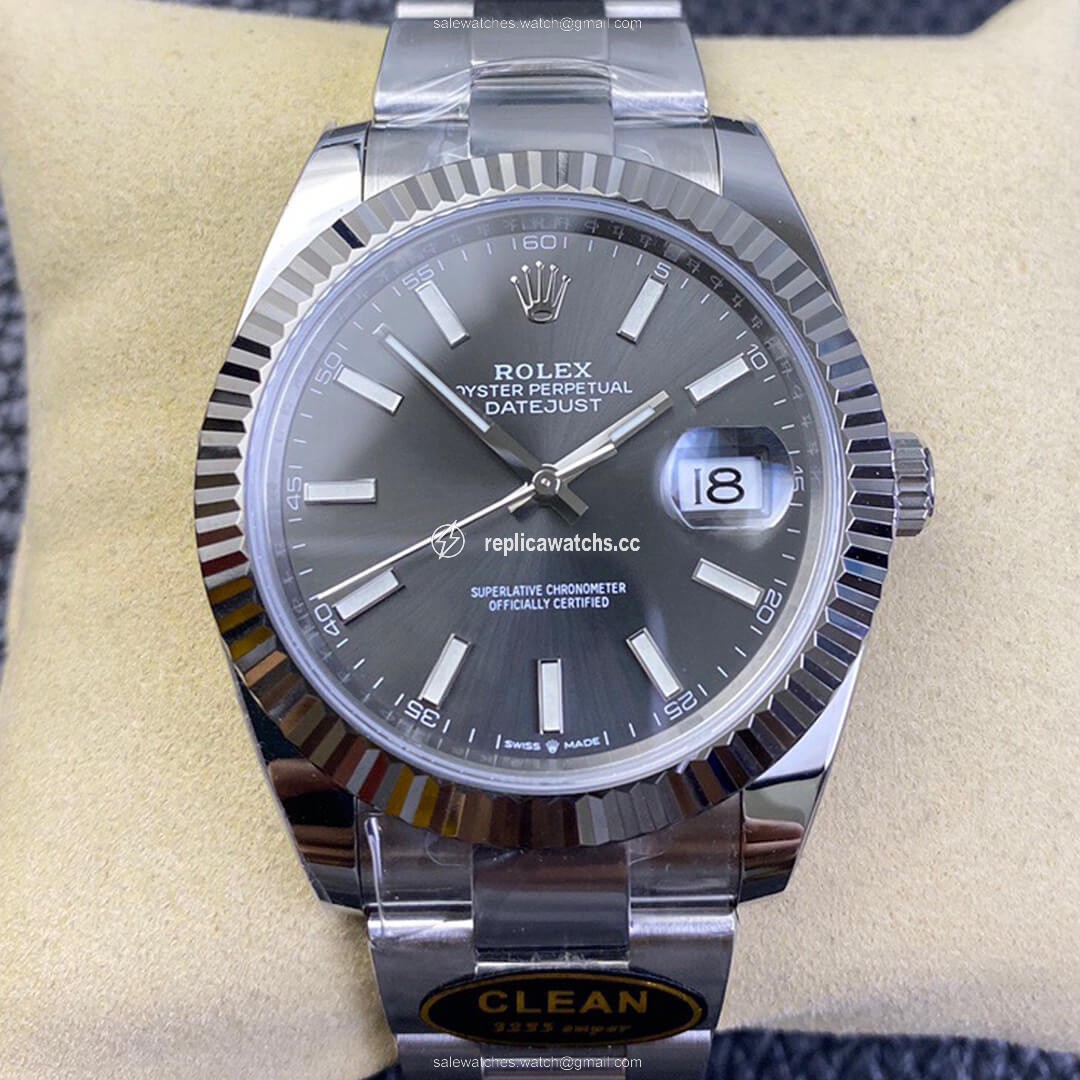 Replica Rolex Datejust M126334-0013 Clean Factory Grey Dial Replica Rolex Datejust M126334-0013 Clean Factory Grey Dial