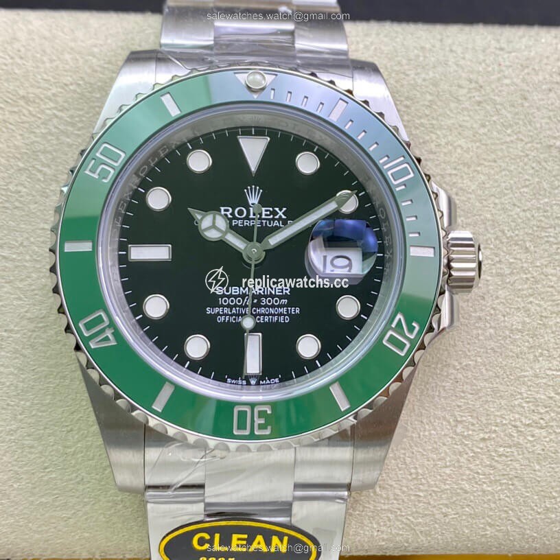 Replica Rolex Submariner 126610 41MM Clean Factory Green Dial Replica Rolex Submariner 126610 41MM Clean Factory Green Dial