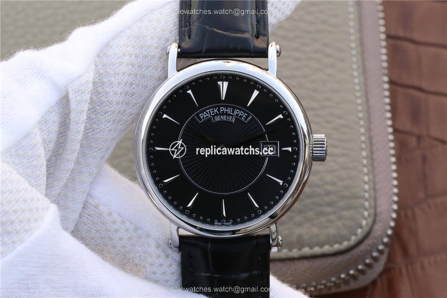 Replica Patek Philippe Calatrava 5153G-001 ZF Factory Black Dial Replica Patek Philippe Calatrava 5153G-001 ZF Factory Black Dial