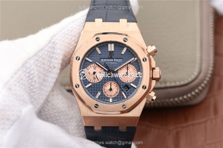 Replica Audemars Piguet Royal Oak Chronograph 26331OR.OO.D315CR.01 OM Factory Blue Dial Replica Audemars Piguet Royal Oak Chronograph 26331OR.OO.D315CR.01 OM Factory Blue Dial