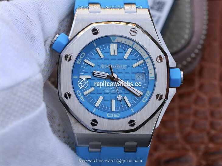 Replica Audemars Piguet Royal Oak Offshore Diver 15710ST.OO.A032CA.01 JF Factory Blue Dial Replica Audemars Piguet Royal Oak Offshore Diver 15710ST.OO.A032CA.01 JF Factory Blue Dial