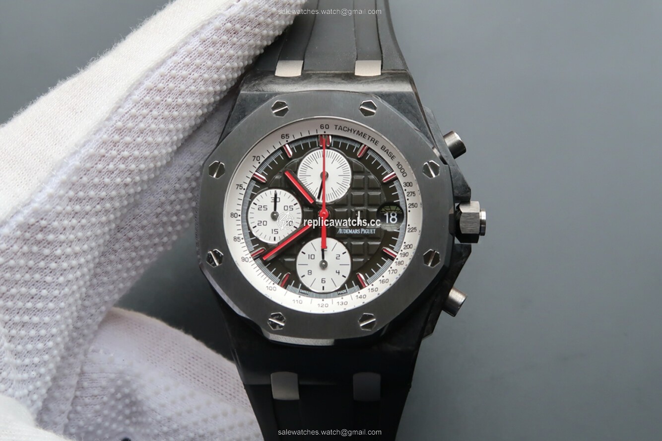Replica Audemars Piguet Royal Oak Offshore 26202AU.OO.D002CA.01 JF Factory Dark Grey Dial Replica Audemars Piguet Royal Oak Offshore 26202AU.OO.D002CA.01 JF Factory Dark Grey Dial