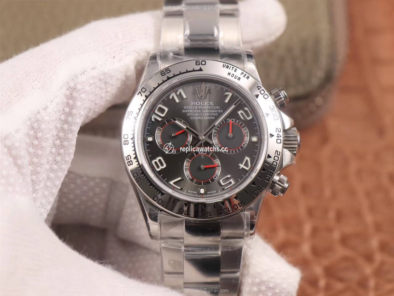 Replica Rolex Daytona Cosmograph 116509 JH Factory Stainless Steel Replica Rolex Daytona Cosmograph 116509 JH Factory Stainless Steel