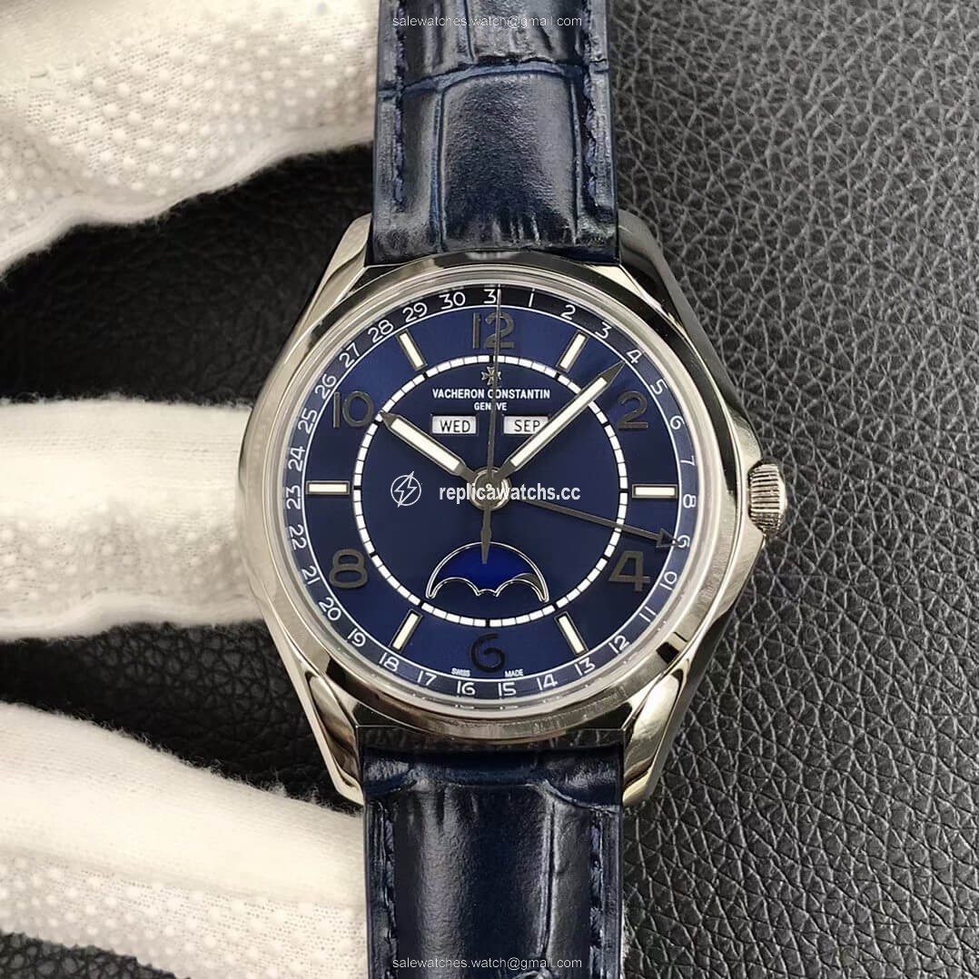 Replica Vacheron Constantin FiftySix Day-Date 4000E/000A-B548 ZF Factory Blue Dial Replica Vacheron Constantin FiftySix Day-Date 4000E/000A-B548 ZF Factory Blue Dial
