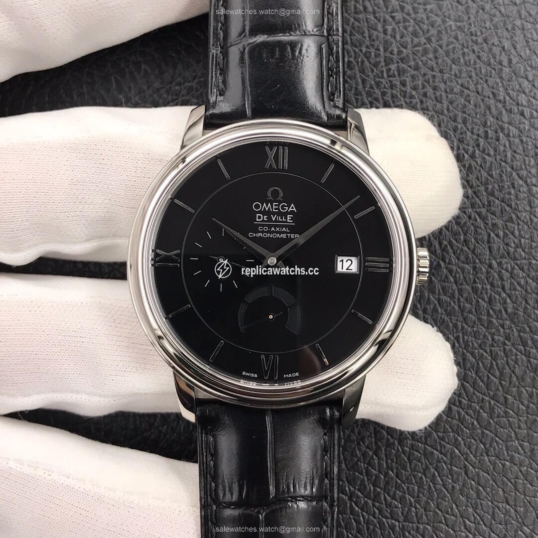 Replica Omega De Ville 424.13.40.21.01.001 ZF Factory Black Dial Replica Omega De Ville 424.13.40.21.01.001 ZF Factory Black Dial