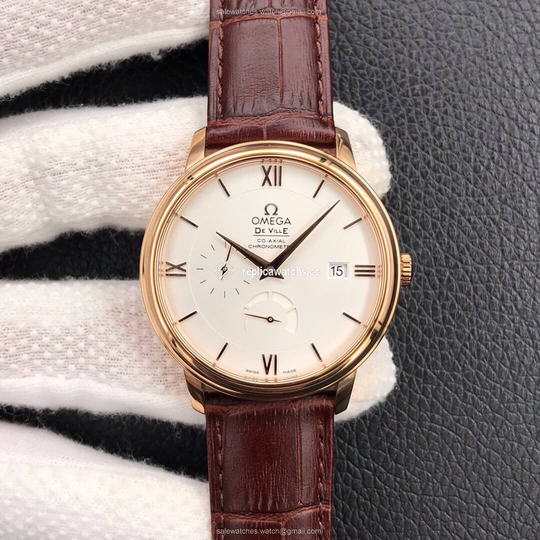 Replica Omega De Ville 424.53.40.21.02.001 ZF Factory Red Gold Replica Omega De Ville 424.53.40.21.02.001 ZF Factory Red Gold
