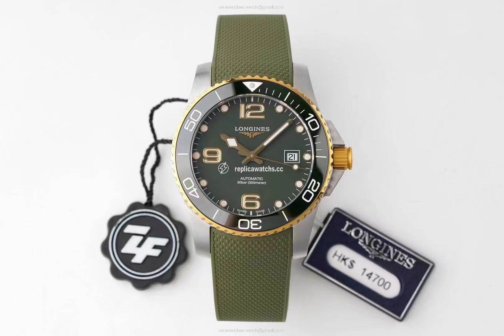 Replica Longines Concas L3.781.3.06.9 ZF Factory Green Dial Replica Longines Concas L3.781.3.06.9 ZF Factory Green Dial
