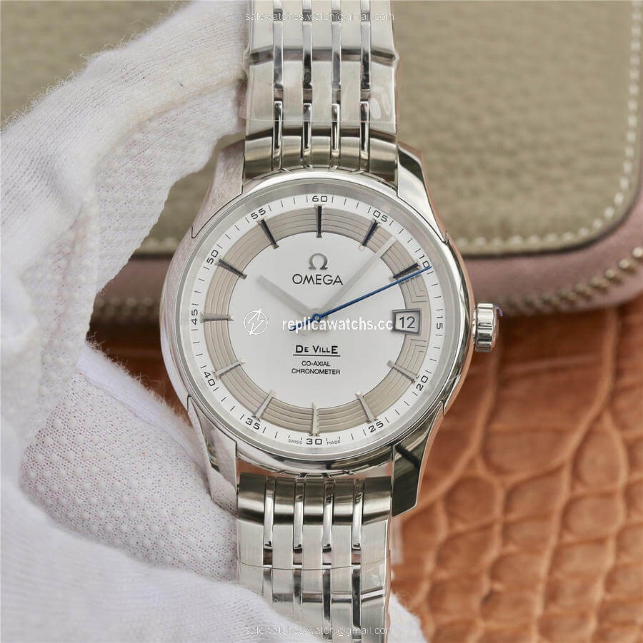 Replica Omega De Ville 431.30.41.21.02.001 VS Factory Silver Dial Stainless Steel Strap Replica Omega De Ville 431.30.41.21.02.001 VS Factory Silver Dial Stainless Steel Strap