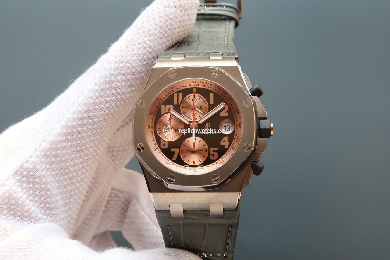 Replica Audemars Piguet Royal Oak Offshore 26179IR.OO.A005CR.01 JF Factory V2 Dark Gray Dial Replica Audemars Piguet Royal Oak Offshore 26179IR.OO.A005CR.01 JF Factory V2 Dark Gray Dial
