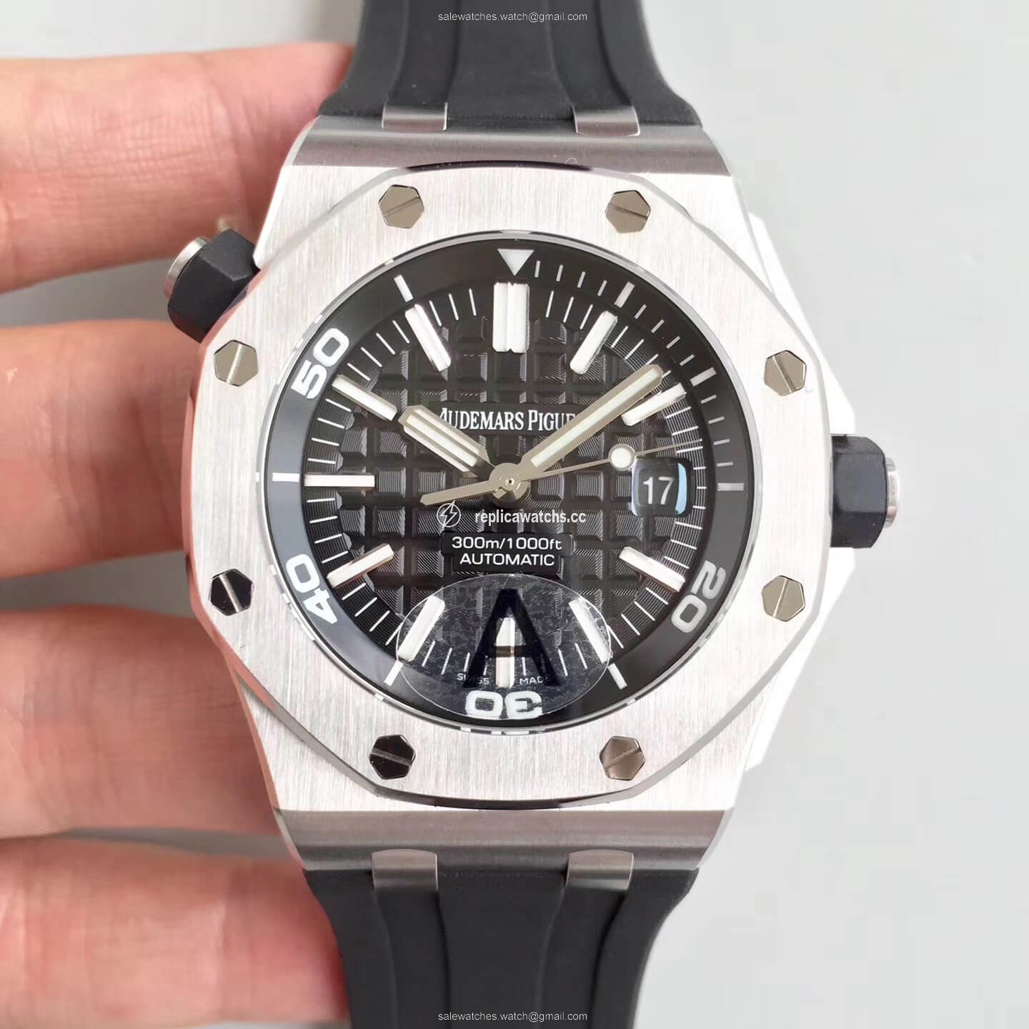 Replica Audemars Piguet Royal Oak Offshore 15703 JF Factory V10 Black Dial Replica Audemars Piguet Royal Oak Offshore 15703 JF Factory V10 Black Dial