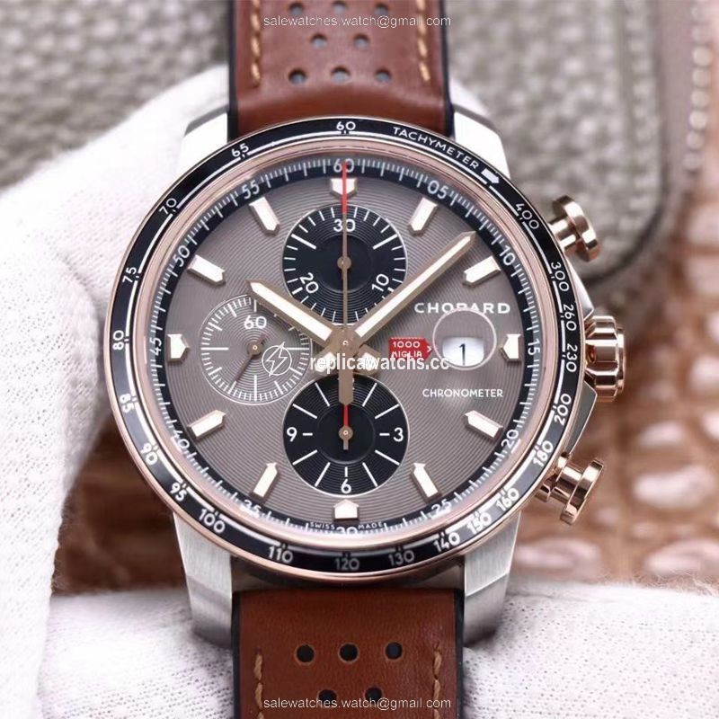 Replica Chopard Classic Racing Mille Miglia GTS Chronograph 168571-6002 V7 Factory Gray Dial Replica Chopard Classic Racing Mille Miglia GTS Chronograph 168571-6002 V7 Factory Gray Dial