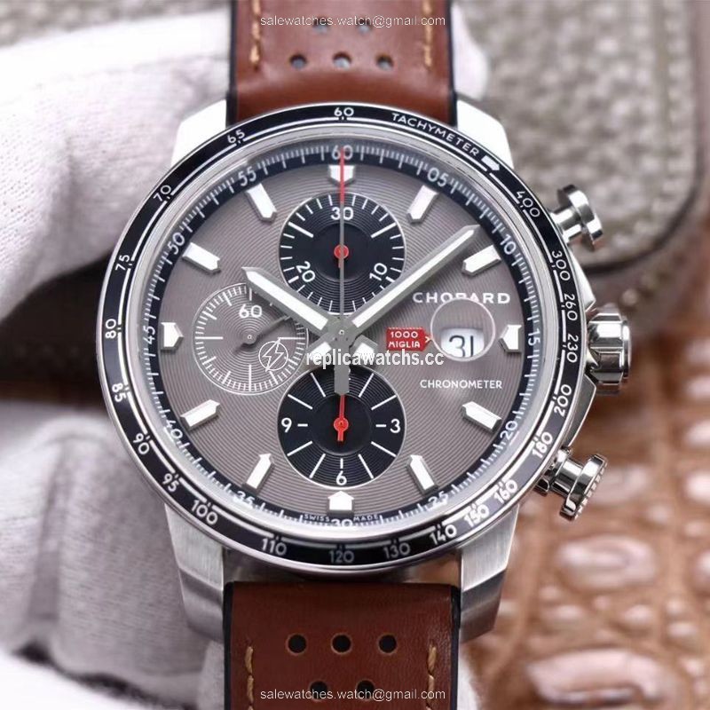 Replica Chopard Classic Racing Mille Miglia GTS Chronograph 168571-3004 V7 Factory Gray Dial Replica Chopard Classic Racing Mille Miglia GTS Chronograph 168571-3004 V7 Factory Gray Dial
