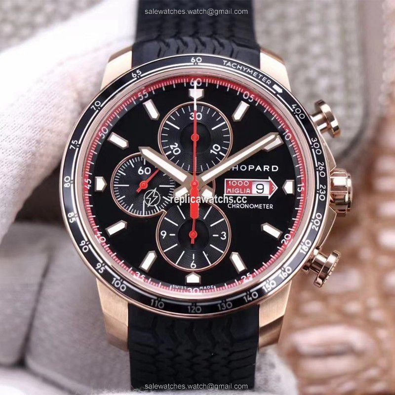 Replica Chopard Classic Racing Mille Miglia GTS Chronograph 161293-5001 V7 Factory Black Dial Replica Chopard Classic Racing Mille Miglia GTS Chronograph 161293-5001 V7 Factory Black Dial