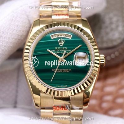 Replica Rolex Day Date President 18238 Malachite Green Dial Replica Rolex Day Date President 18238 Malachite Green Dial