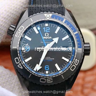 Replica Omega Seamaster 215.92.46.22.01.002 GMT VS Factory Black Ceramic Replica Omega Seamaster 215.92.46.22.01.002 GMT VS Factory Black Ceramic