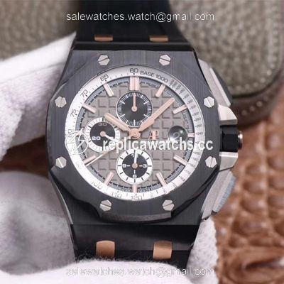 Replica Audemars Piguet Royal Oak Offshore 26415CE.OO.A002CA.01 Chronograph JF Factory Black Ceramic Replica Audemars Piguet Royal Oak Offshore 26415CE.OO.A002CA.01 Chronograph JF Factory Black Ceramic