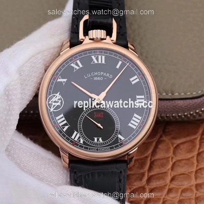 Replica Chopard L.U.C 161923-1001 Louis Ulysse Black Dial Replica Chopard L.U.C 161923-1001 Louis Ulysse Black Dial