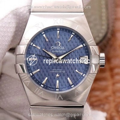 Replica Omega Constellation Co-Axial 38MM 123.10.38.21.03.001 VS Factory Blue Dial Replica Omega Constellation Co-Axial 38MM 123.10.38.21.03.001 VS Factory Blue Dial
