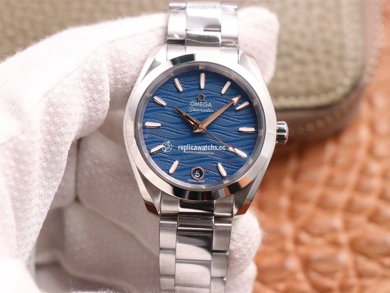 Replica VS Factory Seamaster Aqua Terra 150M OMEGA CO AXIAL Master Chronometer Ladies 220.10.38.20.03.002 Replica VS Factory Seamaster Aqua Terra 150M OMEGA CO AXIAL Master Chronometer Ladies 220.10.38.20.03.002