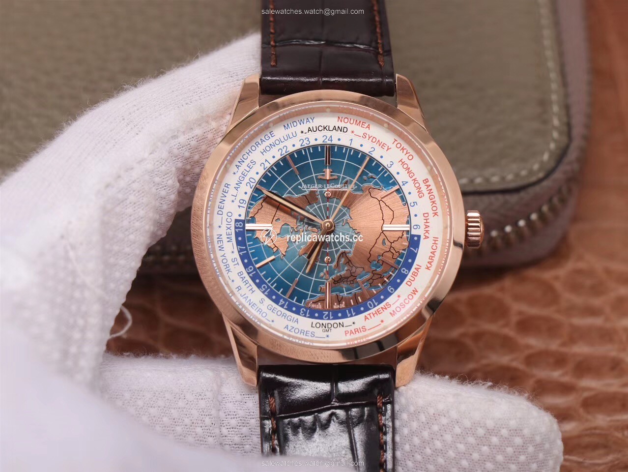 Replica 8F Factory Jaeger-LeCoultre Geophysic Univrsal Time 8102520 Pink Gold Replica 8F Factory Jaeger-LeCoultre Geophysic Univrsal Time 8102520 Pink Gold