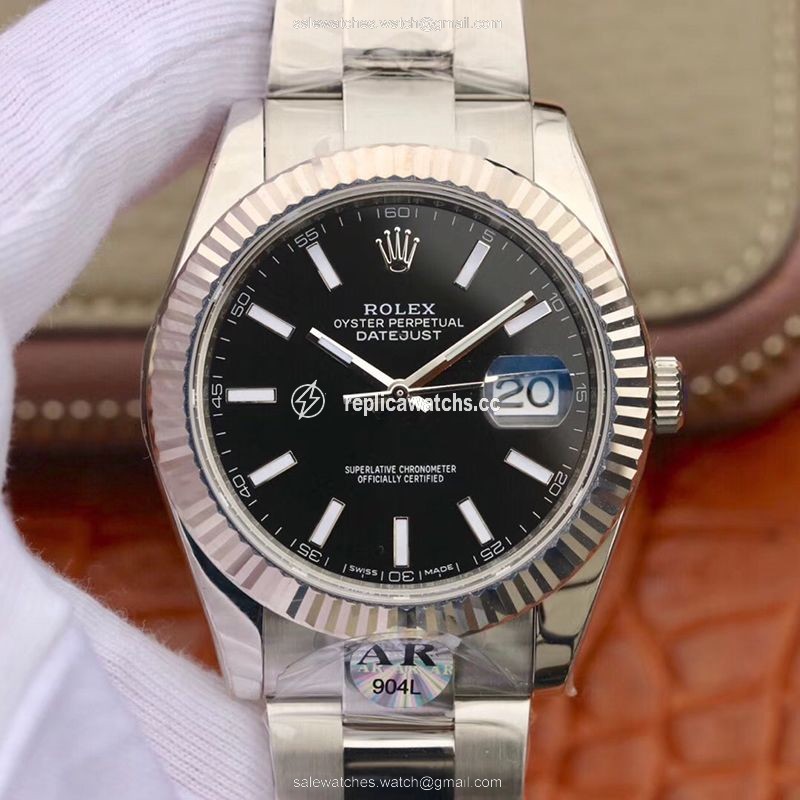 Replica Rolex Datejust 126334 41mm AR Factory Black Dial Replica Rolex Datejust 126334 41mm AR Factory Black Dial