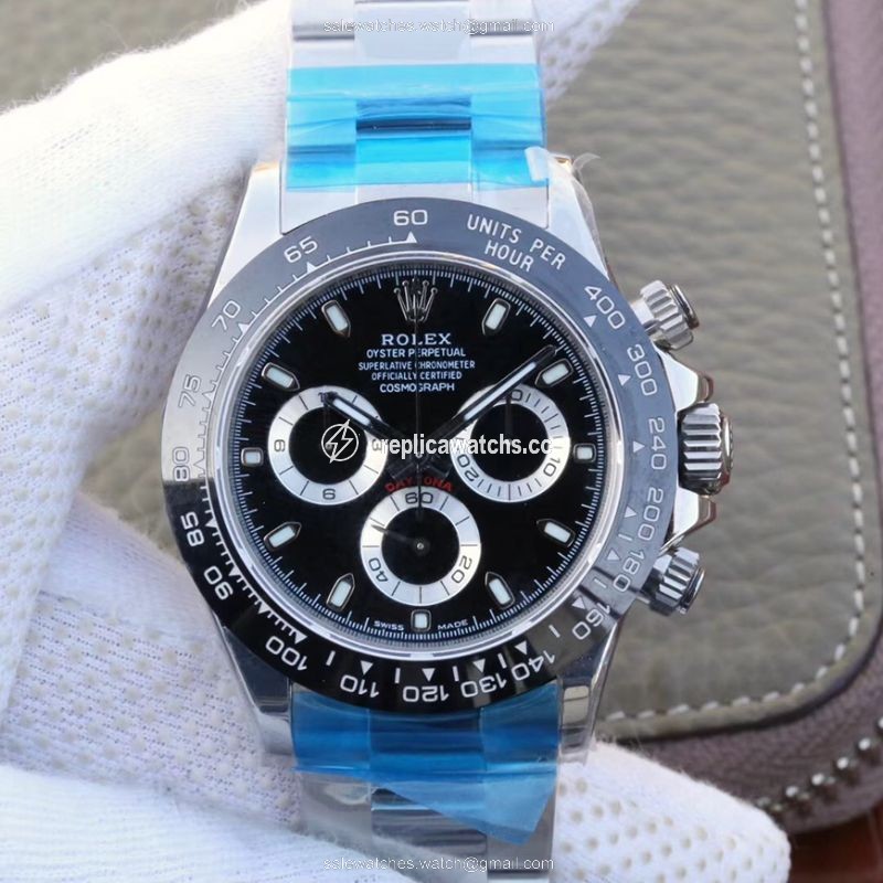 Replica Rolex Daytona Cosmograph 116500LN Noob Factory Black Dial Replica Rolex Daytona Cosmograph 116500LN Noob Factory Black Dial