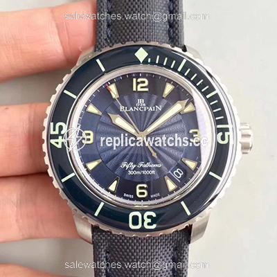 Replica Blancpain Fifty Fathoms 5015D-1140-52B ZF Factory Blue Dial Replica Blancpain Fifty Fathoms 5015D-1140-52B ZF Factory Blue Dial
