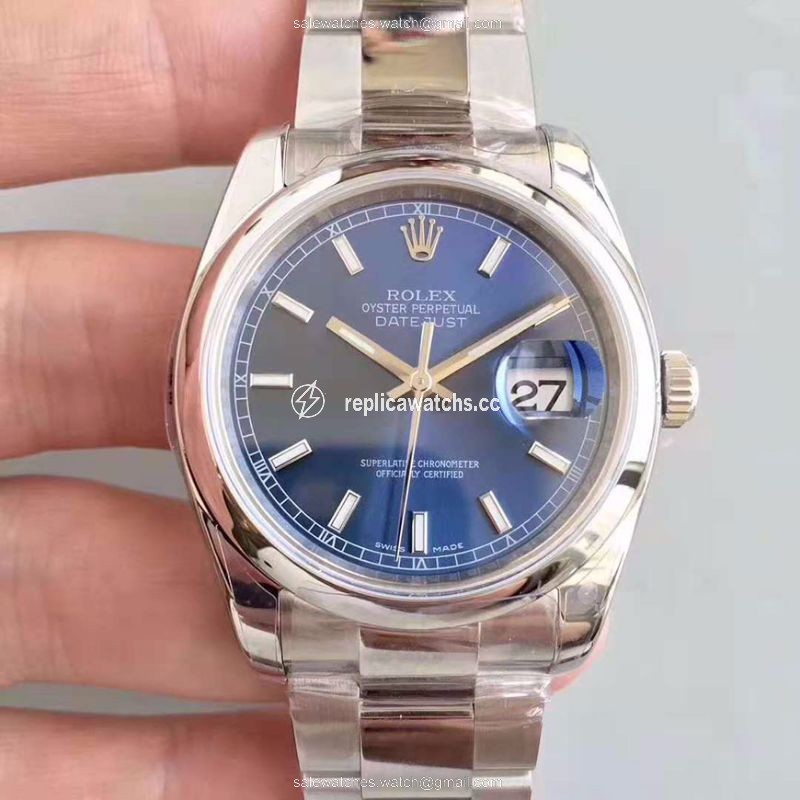 Replica Rolex Datejust 116200 36MM AR Factory Blue Dial Replica Rolex Datejust 116200 36MM AR Factory Blue Dial