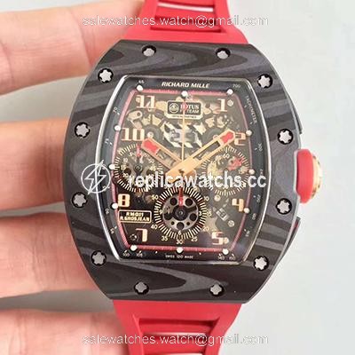 Replica KV Factory Richard Mille RM011 Lotus F1 Team Romain Grosjean Forged Carbon Black Skeleton Dial Replica KV Factory Richard Mille RM011 Lotus F1 Team Romain Grosjean Forged Carbon Black Skeleton Dial
