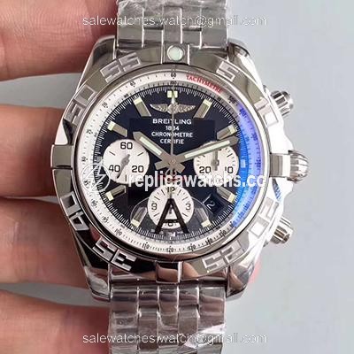 Replica Breitling Chronomat 44MM AB011012/B967/375A GF Factory Dark Blue Dial Replica Breitling Chronomat 44MM AB011012/B967/375A GF Factory Dark Blue Dial