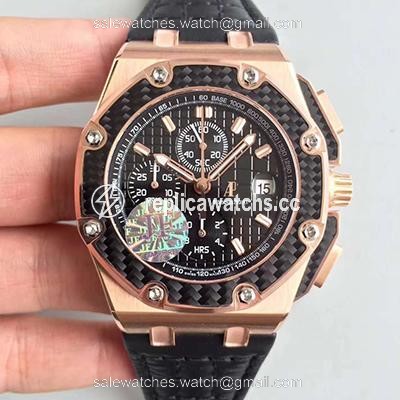 Replica Audemars Piguet Royal Oak Offshore Juan Pablo Montoya 26030RO.00.D001IN.01 JF Factory V2 Black Dial Replica Audemars Piguet Royal Oak Offshore Juan Pablo Montoya 26030RO.00.D001IN.01 JF Factory V2 Black Dial