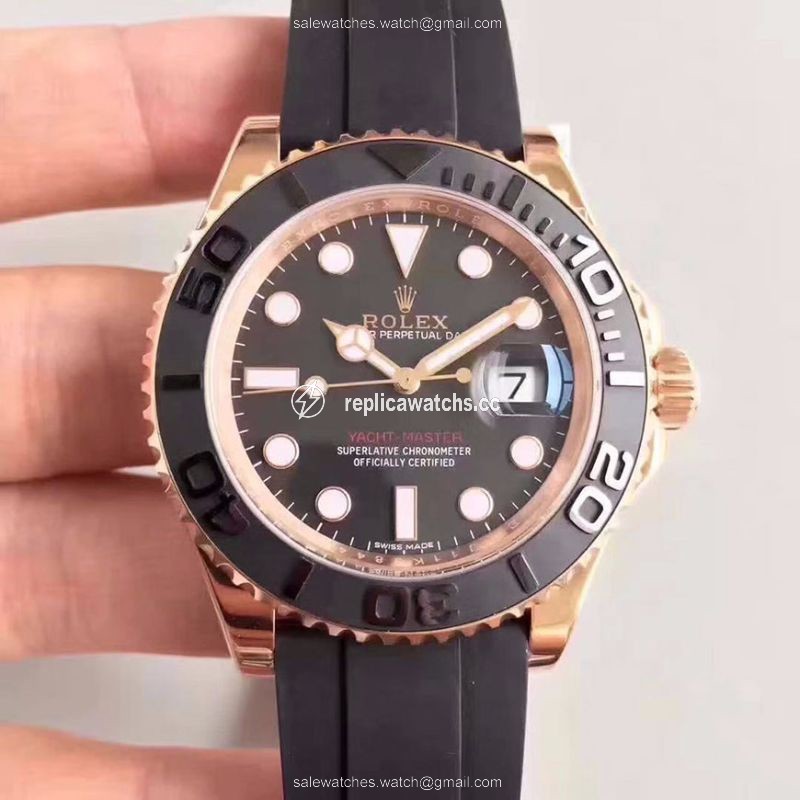 Replica Rolex Yacht-Master 40MM 116655 Noob Factory Black Dial Replica Rolex Yacht-Master 40MM 116655 Noob Factory Black Dial