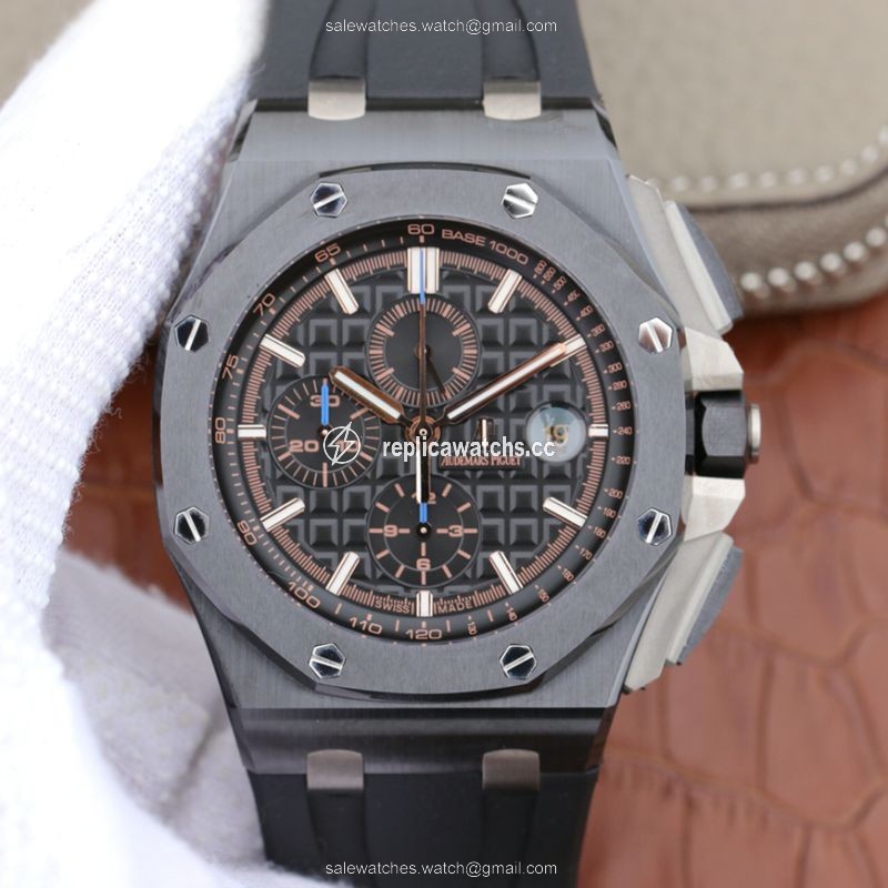 Replica Audemars Piguet Royal Oak Offshore 26405CE.OO.A002CA.02 JF Factory V2 Black Dial Replica Audemars Piguet Royal Oak Offshore 26405CE.OO.A002CA.02 JF Factory V2 Black Dial