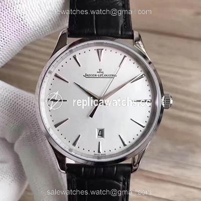 Replica Jaeger-LeCoultre Master Ultra Thin Date 1288420 ZF Factory Silver Dial Replica Jaeger-LeCoultre Master Ultra Thin Date 1288420 ZF Factory Silver Dial