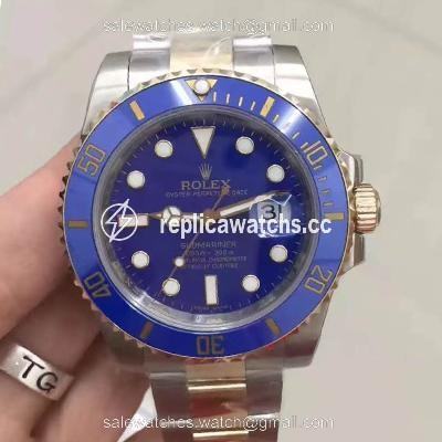 Replica Rolex Submariner Date 116613LB Noob Factory V8 Blue Dial Replica Rolex Submariner Date 116613LB Noob Factory V8 Blue Dial