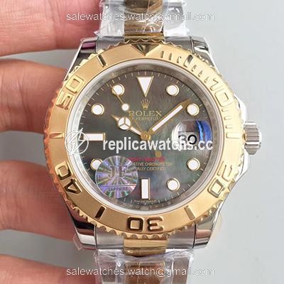 Replica Rolex Yacht Master 116621 40mm JF Factory Patina Dial Replica Rolex Yacht Master 116621 40mm JF Factory Patina Dial