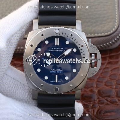 Replica Panerai Luminor Submersible 1950 BMG-TECH 3 Days Automatic PAM 692 XF Factory Blue Dial Replica Panerai Luminor Submersible 1950 BMG-TECH 3 Days Automatic PAM 692 XF Factory Blue Dial