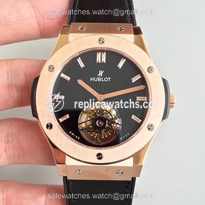 Replica Hublot Classic Fusion Tourbillon 505.OX.1180.LR Black Dial Replica Hublot Classic Fusion Tourbillon 505.OX.1180.LR Black Dial