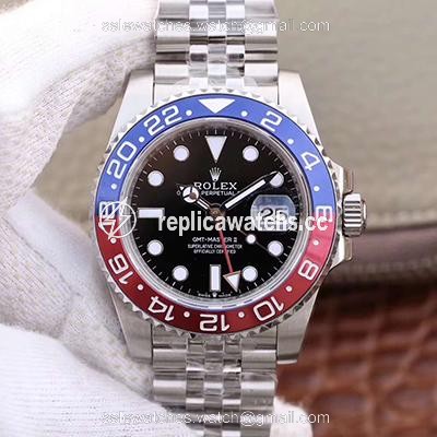 Replica Rolex GMT Master II 126710BLRO GM Factory Black Dial Replica Rolex GMT Master II 126710BLRO GM Factory Black Dial