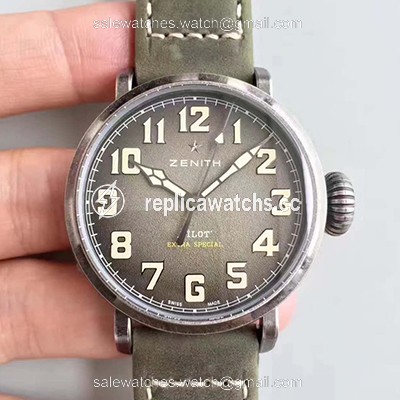 Replica Zenith Pilot Type 20 Extra Special Ton Up 11.2430.679.21.C801 XF Factory Anthracite Dial Replica Zenith Pilot Type 20 Extra Special Ton Up 11.2430.679.21.C801 XF Factory Anthracite Dial